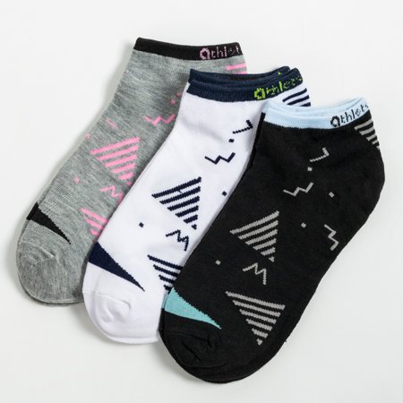 3 / balení vícebarevných dámských ponožek - ponožky
