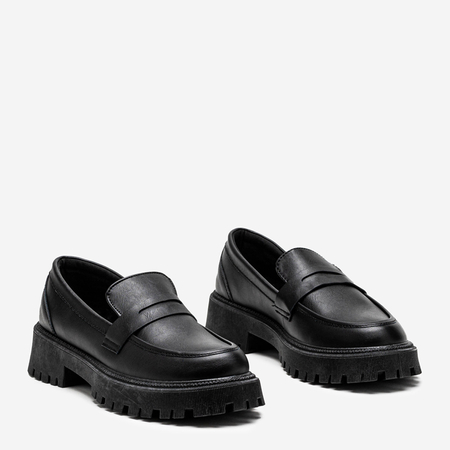 Černé dámské hladké boty Givosi - Obuv