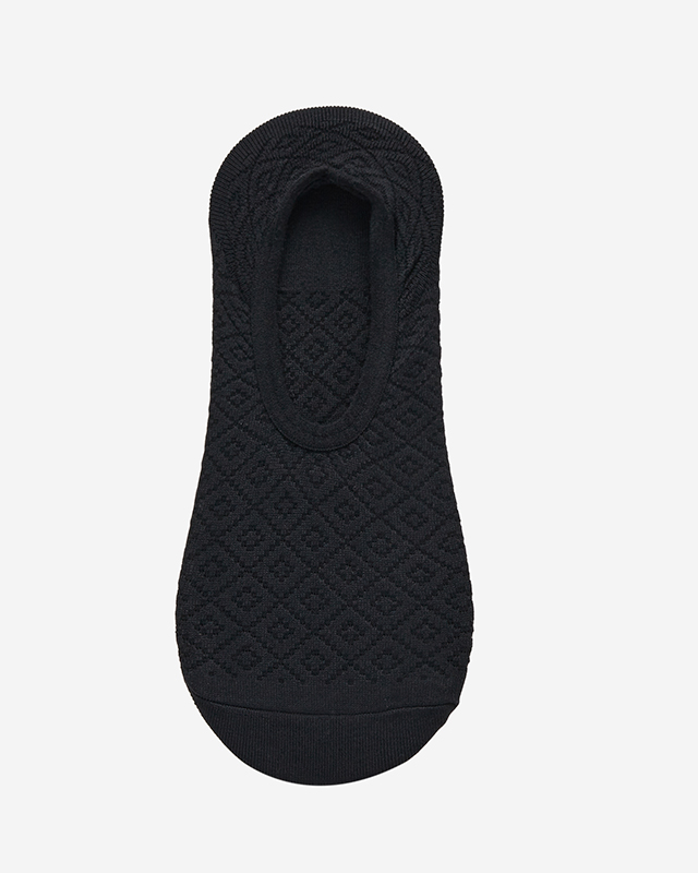 Černé ponožky z bambusové tkaniny pro ženy - Spodní prádlo