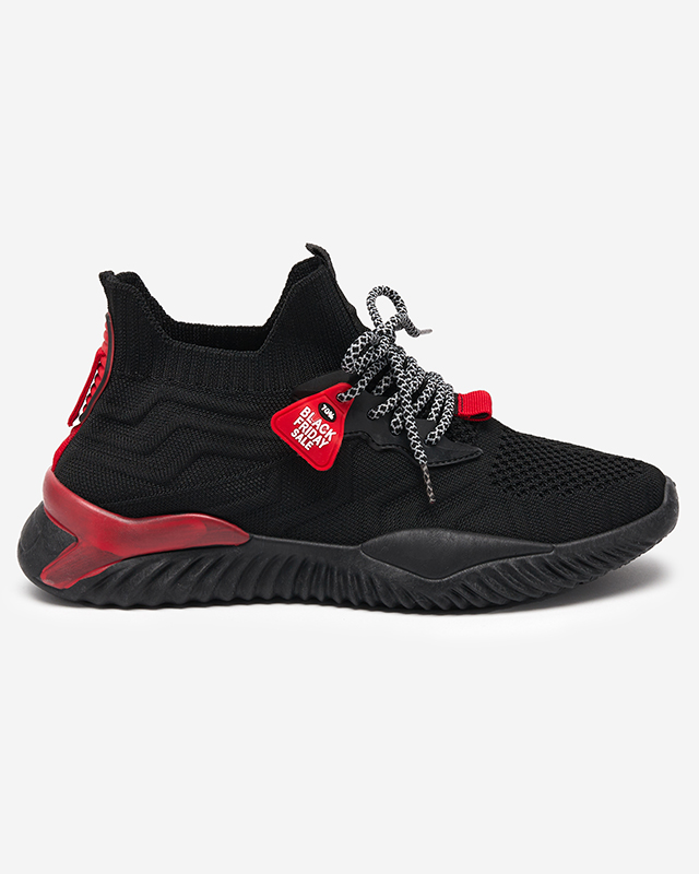 Černočervená pánská sportovní obuv Emaik- Footwear