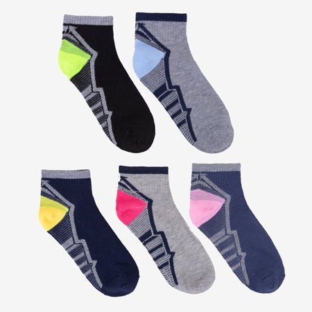 Dámské 5 bavlněných ponožek / balení - ponožky