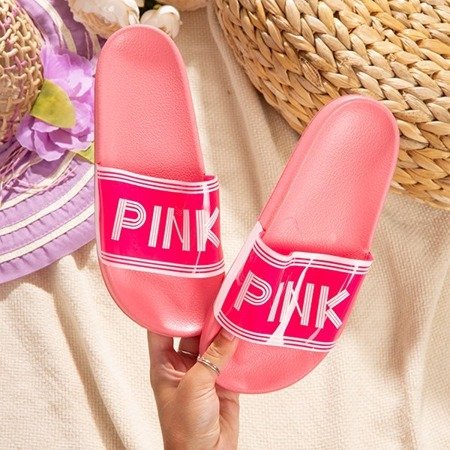 Dámské růžové pantofle Pink Queen - Boty