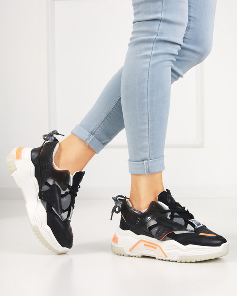 Dámské sportovní boty tenisky v černé a šedé barvě Xillop - Obuv