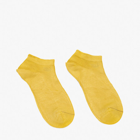 Dámské zelené bambusové ponožky vyšívané kotníkové ponožky - Spodní prádlo