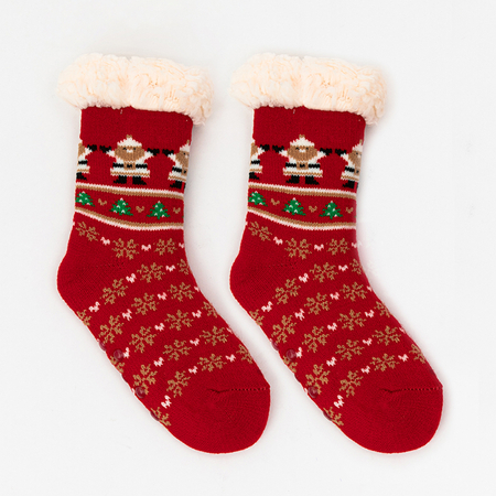 Dětské ponožky s vánočním vzorem - Spodní prádlo