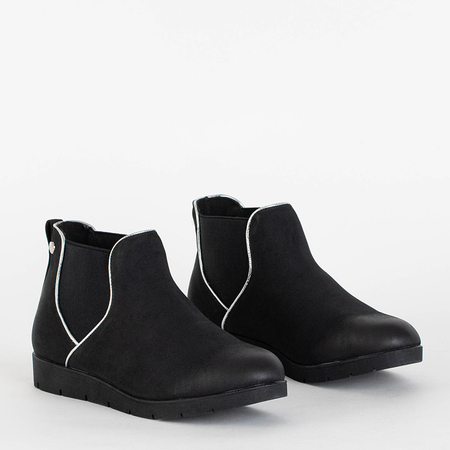 Elegantní černé kozačky pro ženy Zulla- Footwear
