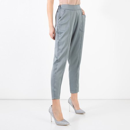 Mátové dámské kalhoty - Oblečení