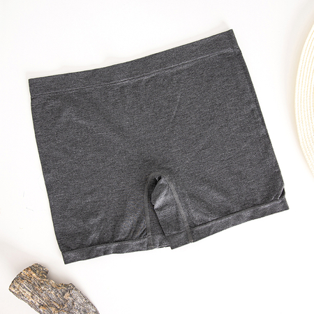 Šedé dámské boxerky - spodní prádlo