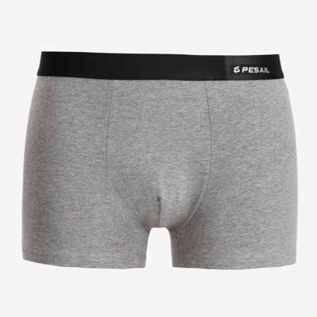 Světle šedé pánské boxerky - spodní prádlo