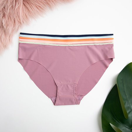 Tmavě růžové dámské kalhotky - spodní prádlo