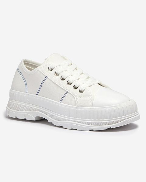 Bílá dámská sportovní obuv tenisky Holpac- Obuv