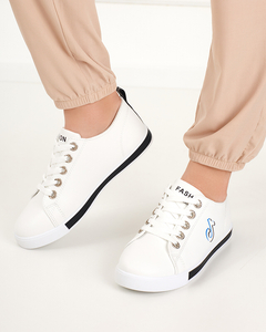 Bílé dámské tenisky Tictoa - obuv