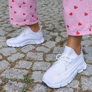 Bílé sportovní boty Cishe pro ženy - obuv