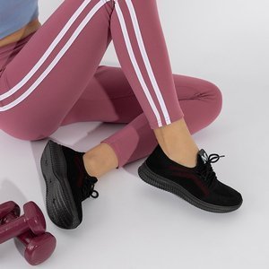 Černá a červená dámská sportovní obuv Mihr - Obuv