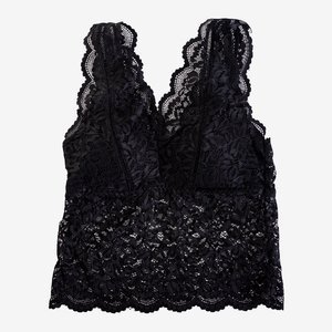 Černá krajková braletová podprsenka - Spodní prádlo