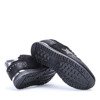 Černá sportovní obuv s ozdobnou hvězdou Stellan - Obuv