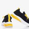 Černá sportovní obuv se žlutou vložkou Extrim - obuv 1