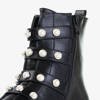 Černé boty s perlami Hoga - obuv