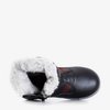 Černé chlapecké sněhové boty Benin - Obuv