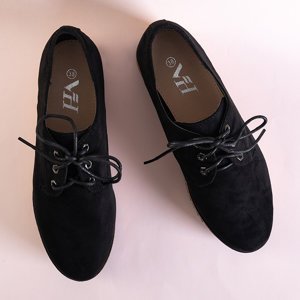 Černé dámské boty na platformě Redini - obuv