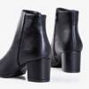 Černé dámské boty na postu Asscelo - obuv