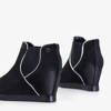 Černé dámské kotníkové boty Taisa - Boty