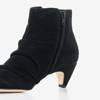 Černé dámské kotníkové boty se shromažďuje Alyncio - obuv