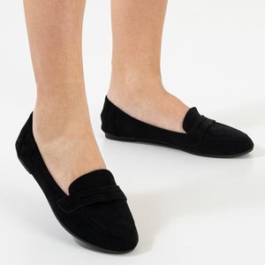 Černé dámské mokasíny Selbisa - obuv