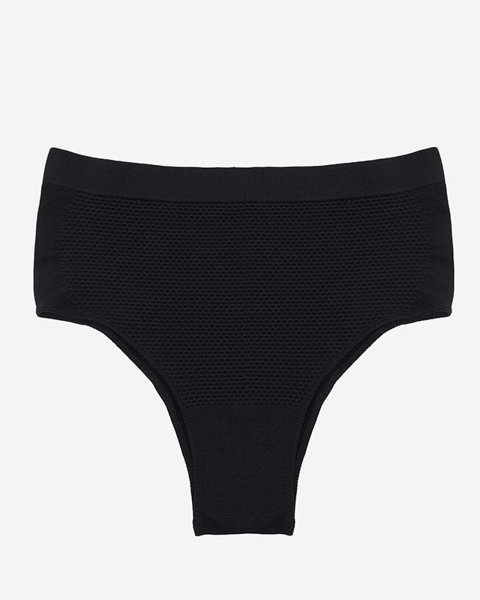 Černé dámské tvarové kalhotky - Spodní prádlo