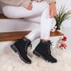 Černé dámské zateplené boty od firmy Botis - Footwear