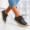Černé krajkové boty Naliossa - Obuv 1