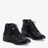 Černé šněrovací dámské boty značky Bansko - Footwear