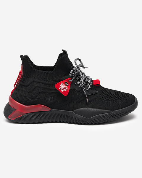 Černočervená pánská sportovní obuv Emaik- Footwear