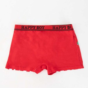 Červené vánoční boxerky pro chlapce - Spodní prádlo