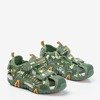 Chlapci ze zelených Camo sandálů Berti - obuv