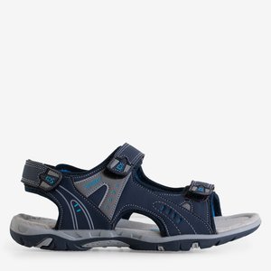 Chlapecké námořnické modré sandály se suchým zipem - boty