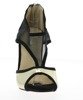 Czarne sandały z siateczką Amotina - Obuwie