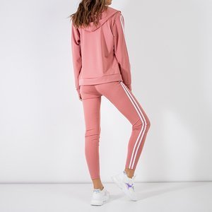 Dámská růžová 3dílná sportovní sada - Oblečení