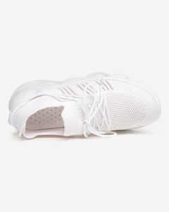 Dámské bílé nazouvací sportovní boty Serinto - obuv