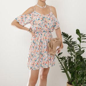 Dámské letní květinové šaty - Oblečení