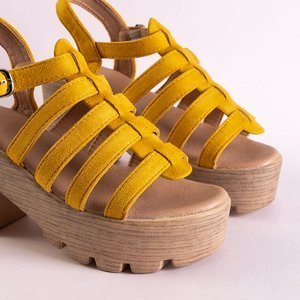 Dámské sandály na vysokém podpatku Tamianka - Obuv