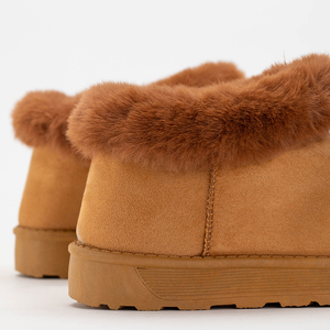 Dámské sněhové boty z velbloudí kožešiny Larina - Obuv