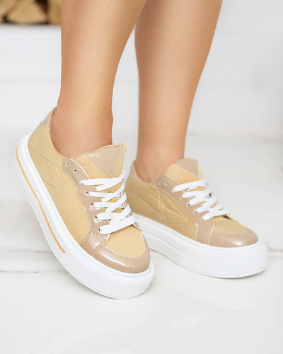 Dámské sportovní tenisky v khaki barvě Smaqo- Footwear