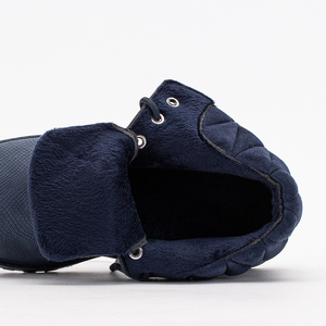 Dámské tmavě modré zateplené boty Kodai- Obuv