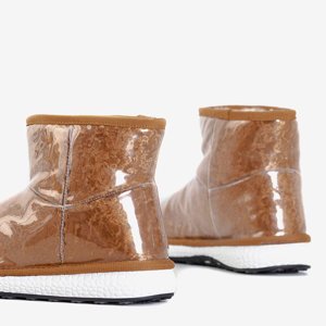 Dámské velbloudí sněhové boty Shoni - obuv