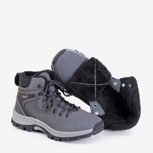 Dámské zateplené trekingové boty v šedé barvě Tarenib - Obuv