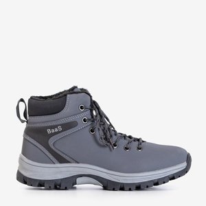 Dámské zateplené trekingové boty v šedé barvě Tarenib - Obuv