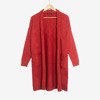 Dámský svetr červený svetr - oblečení