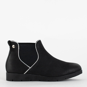 Elegantní černé kozačky pro ženy Zulla- Footwear