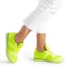 Fantazi neonová zelená sportovní obuv - obuv